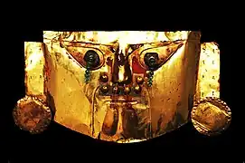 Máscara Cultura Sican (750-1375 DC)