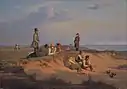 Hombres de Skagen en una tarde de verano con buen tiempo (1848)