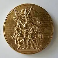 Médaille Union des sociétés d'instruction militaire de France. , recto