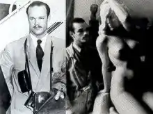 "LA DIOSA ARRODILLADA" ESCULTURA PARA LA PELICULA CON MARIA FELIX HECHA POR EL ESCULTOR MARIO ZAMORA ALCANTARA