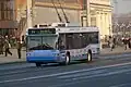 Trolebús MAZ-103t en Minsk.