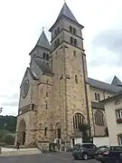 Iglesia de la abadía de San Willibrord en Echternach.