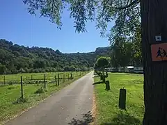 El camino entre Wintersdorf y Trierweiler.