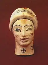 Figurilla de una mujer joven del siglo VI a. C.