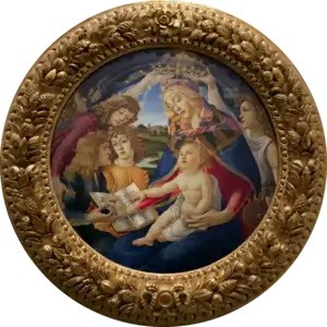 Botticelli: Simonetta, en el Magnificat.