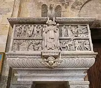 Púlpito del Maestro Guglielmo en el duomo de Pisa