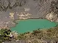 Laguna del cráter principal