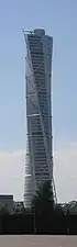The Turning Torso building in Malmö, Sweden by Santiago Calatrava   (2005)