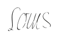 Firma de Luis XIII de Francia