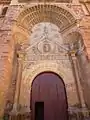 Portada plateresca de la Iglesia de Nuestra Señora de la Asunción de Manzanares.