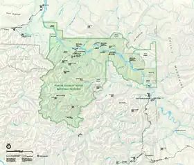 Mapa de la reserva Yukon–CharleyVer también:  resolution adjustable pdf map