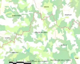 Mapa físico de L'Église-aux-Bois.