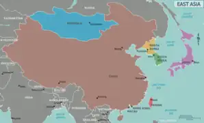 Moderna Asia Oriental.