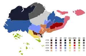 Elecciones generales de Singapur de 1955
