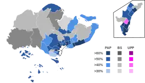 Elecciones generales de Singapur de 1963