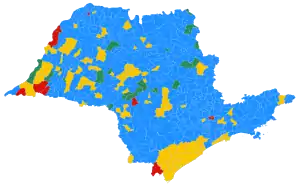 Elecciones estatales de São Paulo de 2018