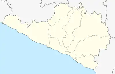 Camaná ubicada en Departamento de Arequipa