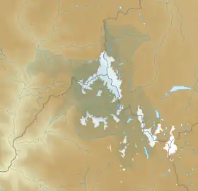 Laguna Jahuacocha ubicada en Zona reservada Cordillera Huayhuash
