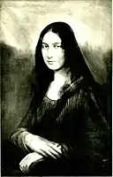 Como la "Mona Lisa", fotografía por Robert Henri, c. 1929