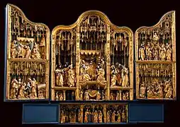 Retablo de la Marienkirche de Lübeck, del llamado Maestro de 1518