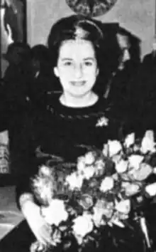 Marita Camacho Quirós(113 años)Servicio: 1962-1966Viuda de Francisco Orlich Bolmarcich
