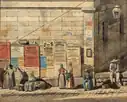 Escena callejera en París (1834)