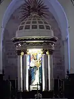Imagen de Nuestra Señora de las Nieves, patrona de la isla de Ibiza.
