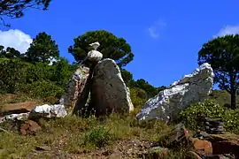 Dolmen en la sierra de la Albera