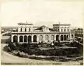 La estación, ca. 1869.