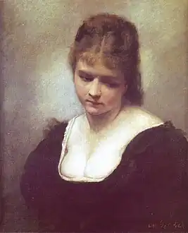 Retrato de una joven, 1878