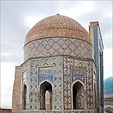 Una de las tumbas del Shah-i Zinda