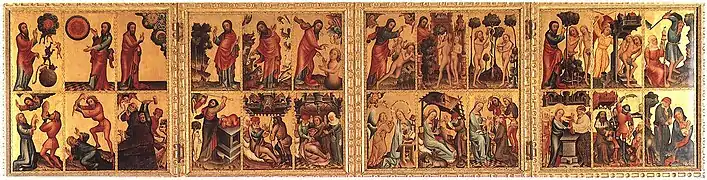 Retablo Grabow, del Maestro Bertram (1379).