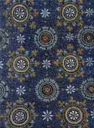 Mosaicos de la bóveda.