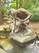 Indio cazador Menotomy (1911) en Arlington (Massachusetts)
