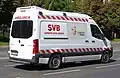 Mercedes-Benz Sprinter 314 CDI ambulancia de soporte vital básico.