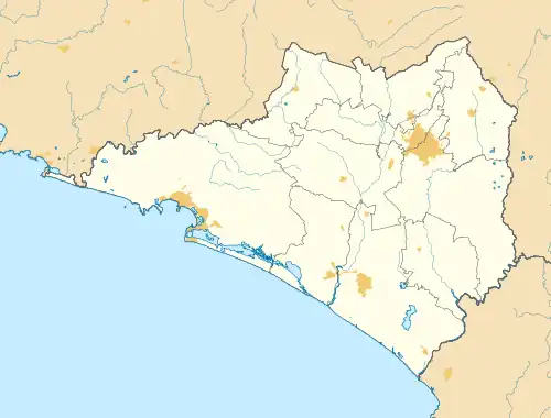 Colima ubicada en Colima