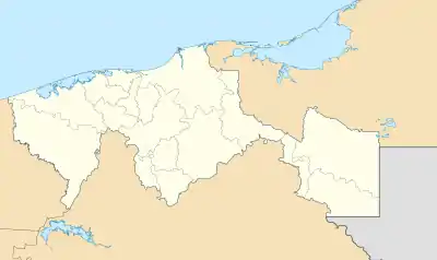 Frontera ubicada en Tabasco
