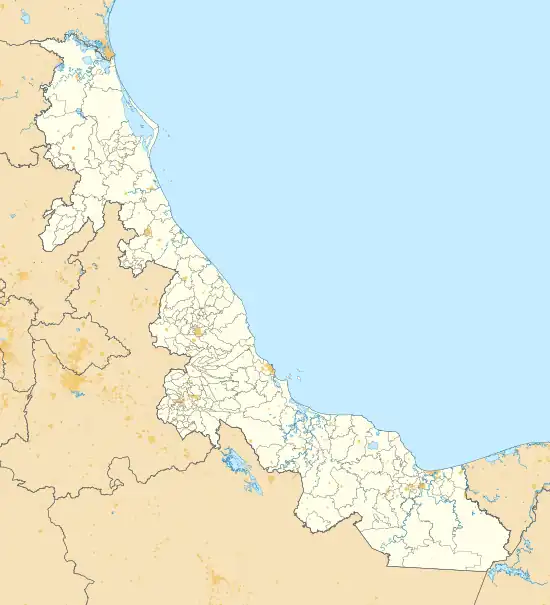 Perote ubicada en Veracruz
