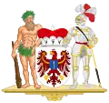 Escudo menor de la Provincia de Brandeburgo en Prusia