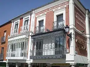 Miradores del siglo XIX en la Plaza