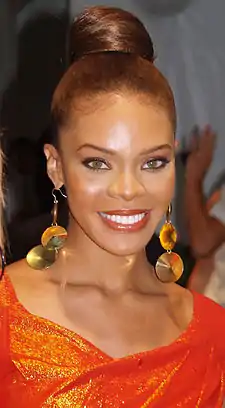 Miss EE. UU. 2008Crystle Stewart, quien compitió como Miss Texas USA