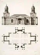 Iglesia Mistley, como fue construida