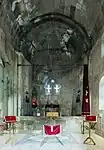 Interior de la iglesia.