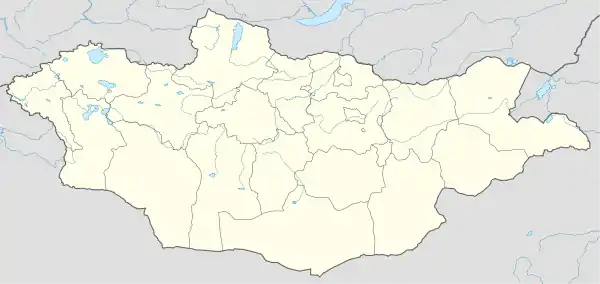 Mörön ubicada en Mongolia