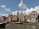 Monnickendam, la vista del puerto