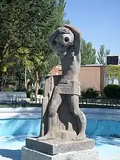 Monumento a quienes trajeron el agua a la ciudad