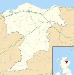 Kinloss ubicada en Moray