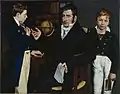 Simon Moritz von Bethmann con sus sobrinos, 1826.