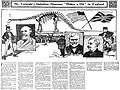1905 (4 de junio) Cobertura del New York Times del elenco de Londres