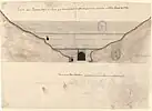 Pantano de puentes en 1789